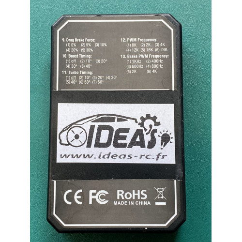 IDEA's - Carte Programmation Variateur