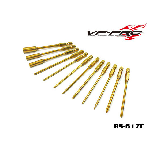 Ensemble d'outils métriques embout + 2 manches VP-Pro