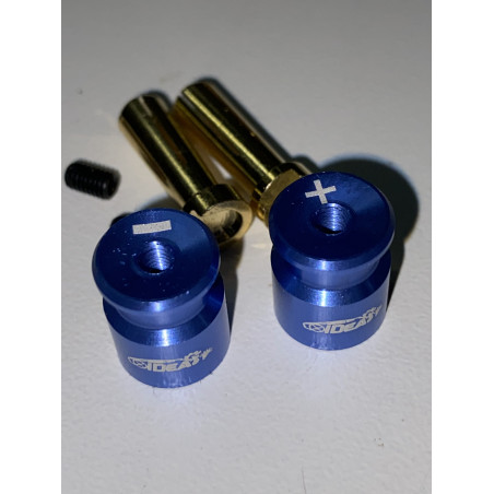 Bullet Plug Alu 5mm (x2)