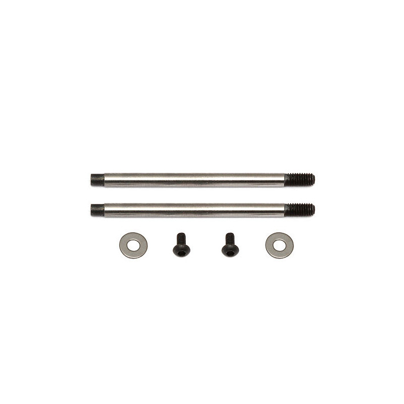 ASSOCIATED Tiges Amortos 3x27.5 V2 CHROME