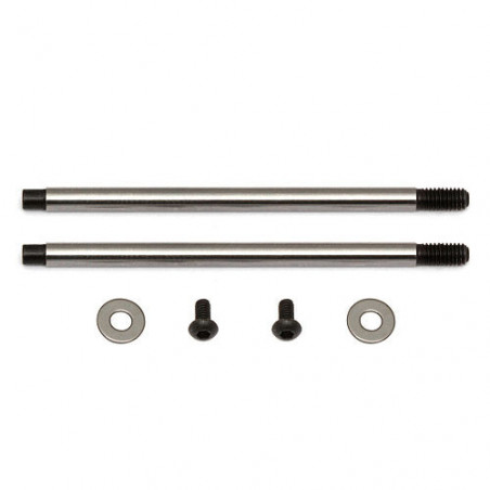 ASSOCIATED Tiges Amortos 3x35 V2 CHROME (PR)