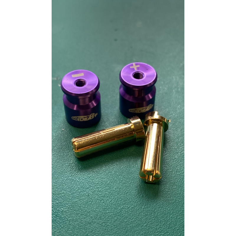 Bullet Plug Alu 5mm (x2)