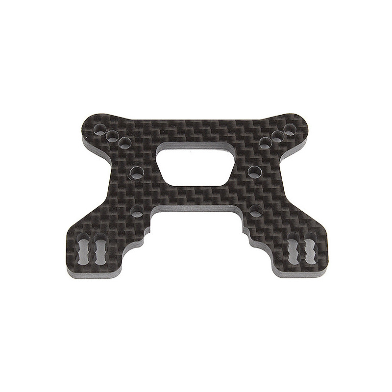 TEAM ASSOCIATED RC10B74.1 FRONT SHOCK TOWER 23mm CARBON