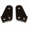 TEAM ASSOCIATED B74 FT CARBON FIBRE STEERING BLOCK ARMS HT0