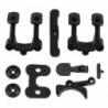 TEAM ASSOCIATED RC10B74.2 REAR BODY MOUNT/WING MOUNTS/BUMPE