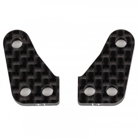 TEAM ASSOCIATED RC10B74 FT STEERING BLOCK ARMS +1