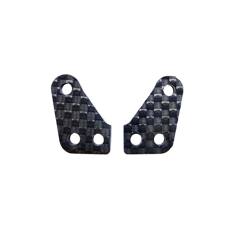 TEAM ASSOCIATED B74 EQUERRE DE DIRECTION CARBONE