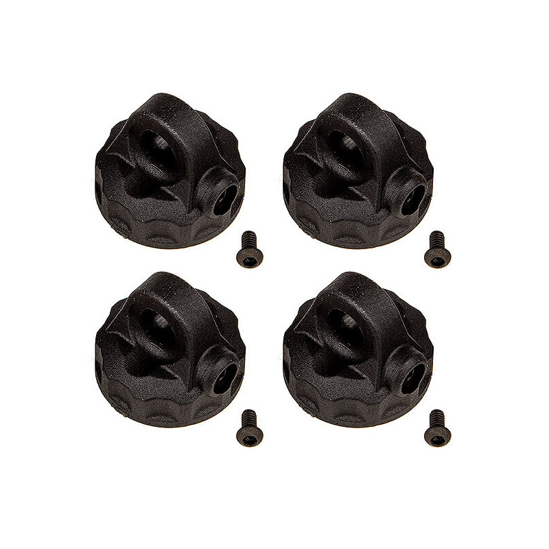 TEAM ASSOCIATED 13MM BOUCHONS D'AMORTISSEURS
