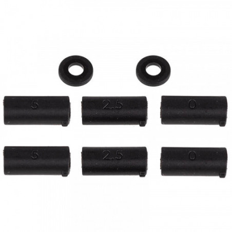 TEAM ASSOCIATED RC10B7 INSERTS ET CALE DE FUSEES AR
