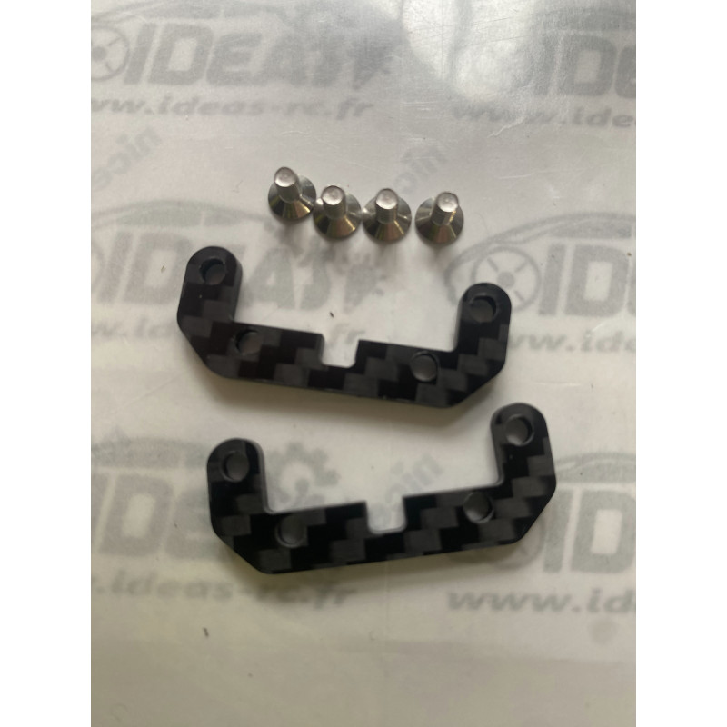 Plaques carbone B.AR - Tamiya TT02