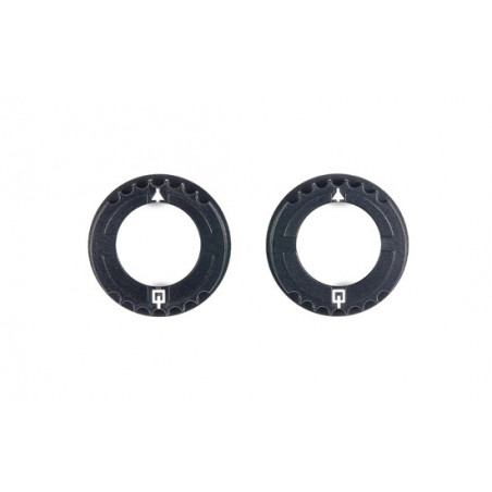 Supports de diff. alu 08mm TRF420/421/TA08