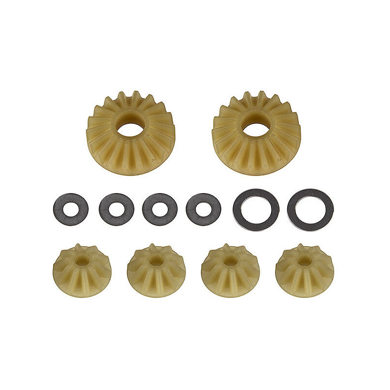 TEAM ASSOCIATED RC10B74 FT LTC DIFFERENTIAL REBUILD - PLAST