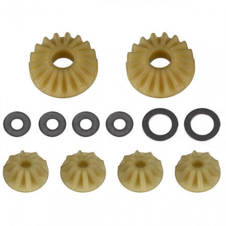 TEAM ASSOCIATED RC10B74 FT LTC DIFFERENTIAL REBUILD - PLAST