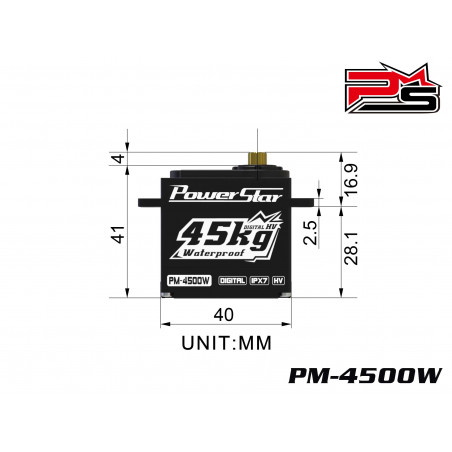 Powerstar servo PC-4500W