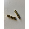 Prises adaptateur Male/Male 5.0mm (x2)