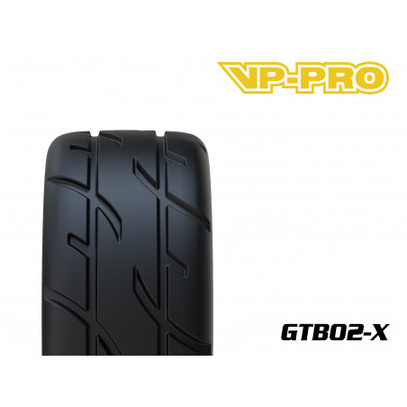 VP-PRO 1/8 GT - PNEUS+JANTES BLANCHE - Medium V5