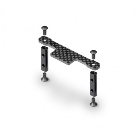 Supports de servo alu + renfort carbone X-Ray XB2