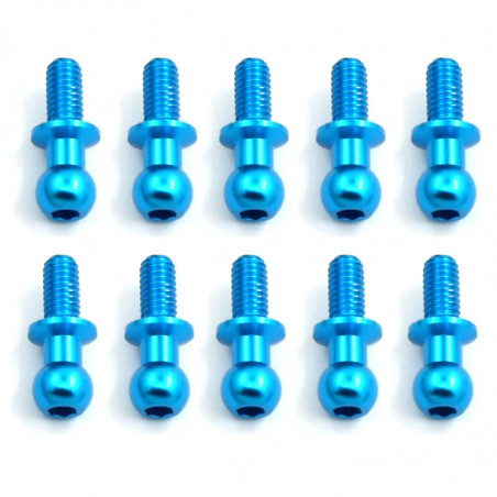 ROTULES 5MM BLEU pour Tamiya