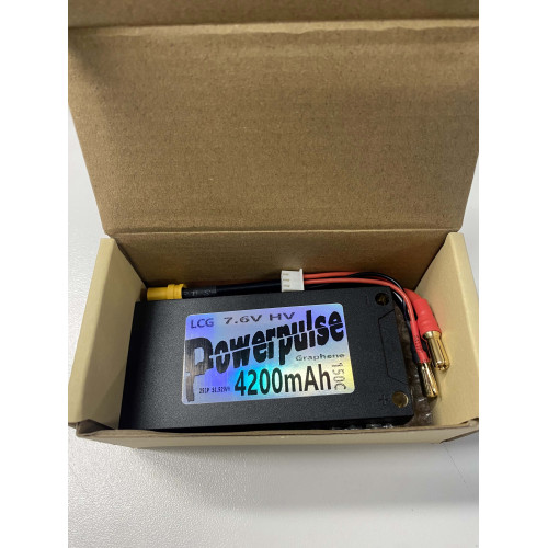 LiPo 2s Shorty LCG - Powerpulse 4200mah 150C HV