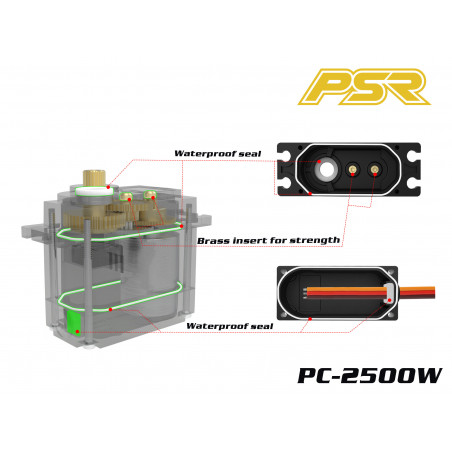 Powerstar servo PC-2500W - Etanche - Nouveau