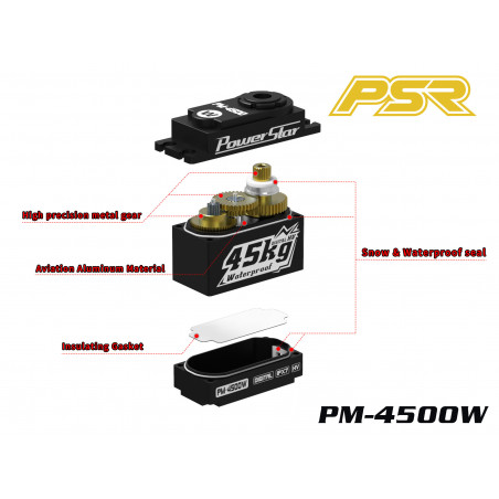 Powerstar Servo PM-4500W - Etanche