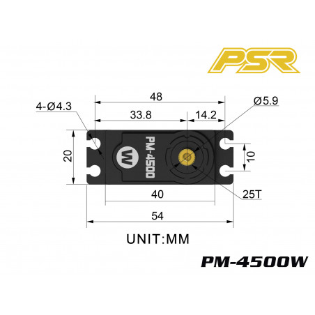 Powerstar Servo PM-4500W - Etanche