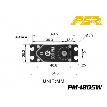 Powerstar servo PM-1805