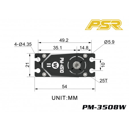 Powerstar servo PM-3508