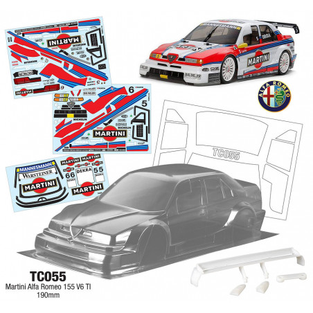 Alfa Romeo 155 V6 TI, 190mm - Team C