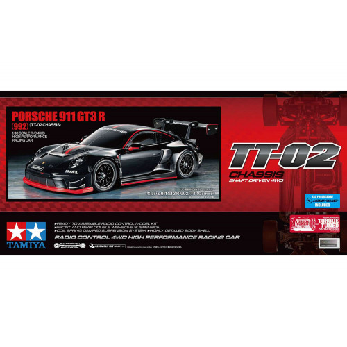 Porsche 911 GT3 R (992) - Tamiya TT02