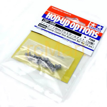 Rotules écrou 5 mm Tamiya - (x10)