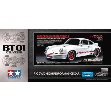 Porsche 911 Carrera RSR 2.8 - Tamiya BT01