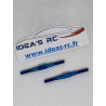 Kit biellette Alu Bleu Look "TRF" - 3x42mm (x2)
