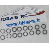 Set Calages Triangles - Tamiya TT01 / TT02