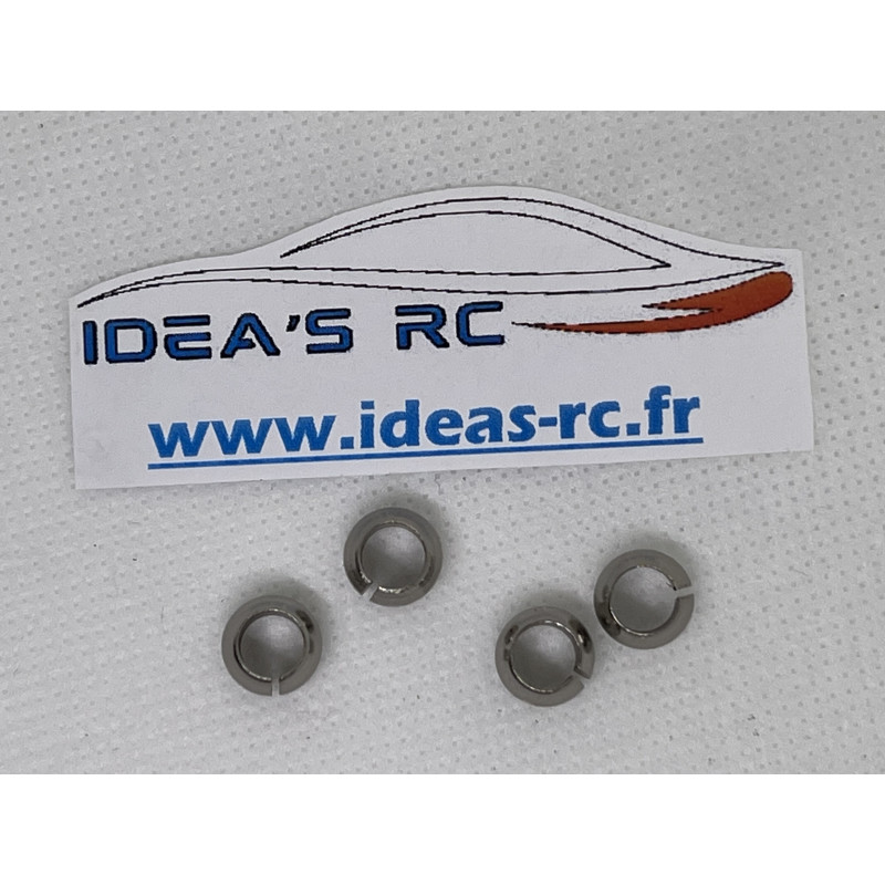 Boules Rotule BASSE FRICTION - Tamiya TT01 / TT02