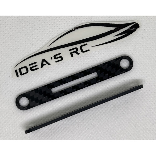 Barrette renfort plot Carrosserie Carbone (x2) - Tamiya