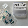 RONDELLES CALAGE Bleu - Tamiya / Associated ....