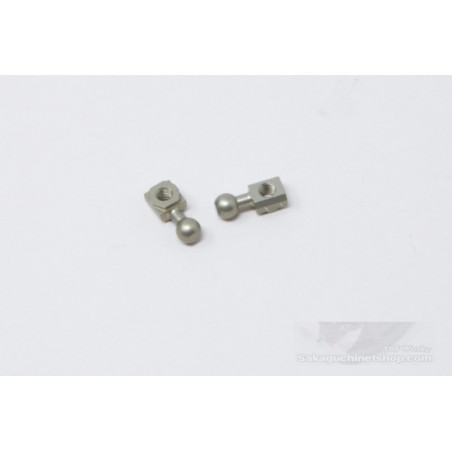 Tamiya TRF421 Billes de barre antiroulis (MB12)  (x2 pcs)
