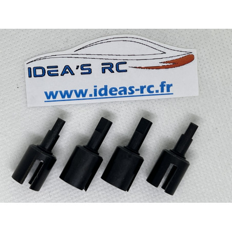 Sortie de diff Acier - Tamiya TT01/02 (x4)