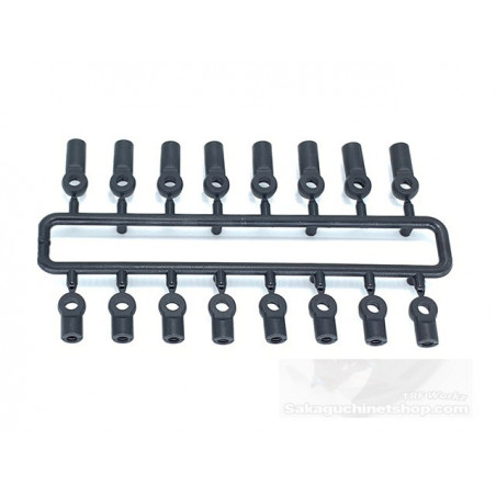 Chapes renforcées 5mm pour boule Tamiya