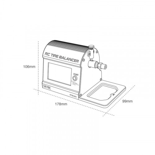 Equilibreuse de pneus - RC Tire Balancer SKY RC