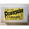 Lipo 2s "Spécial 1/28" Giulia - Powerpulse 550mah 80C HV