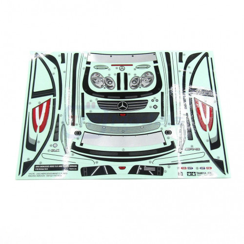 Kit autocollant Mercedes CLK - Tamiya
