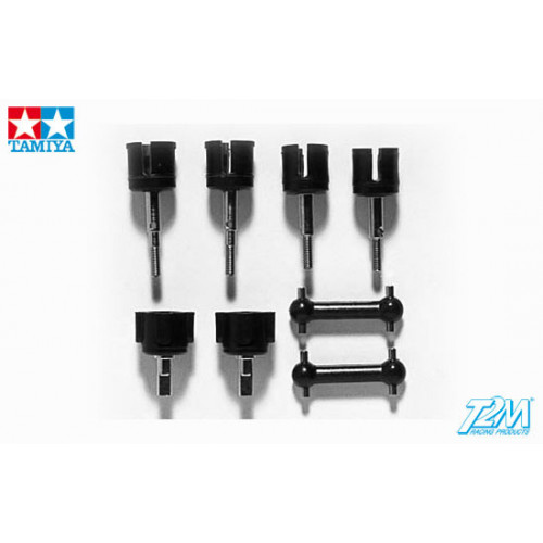 Set de cardans  + Axe de roue - Tamiya TT01