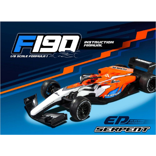 Serpent F190 1/8 4wd EP