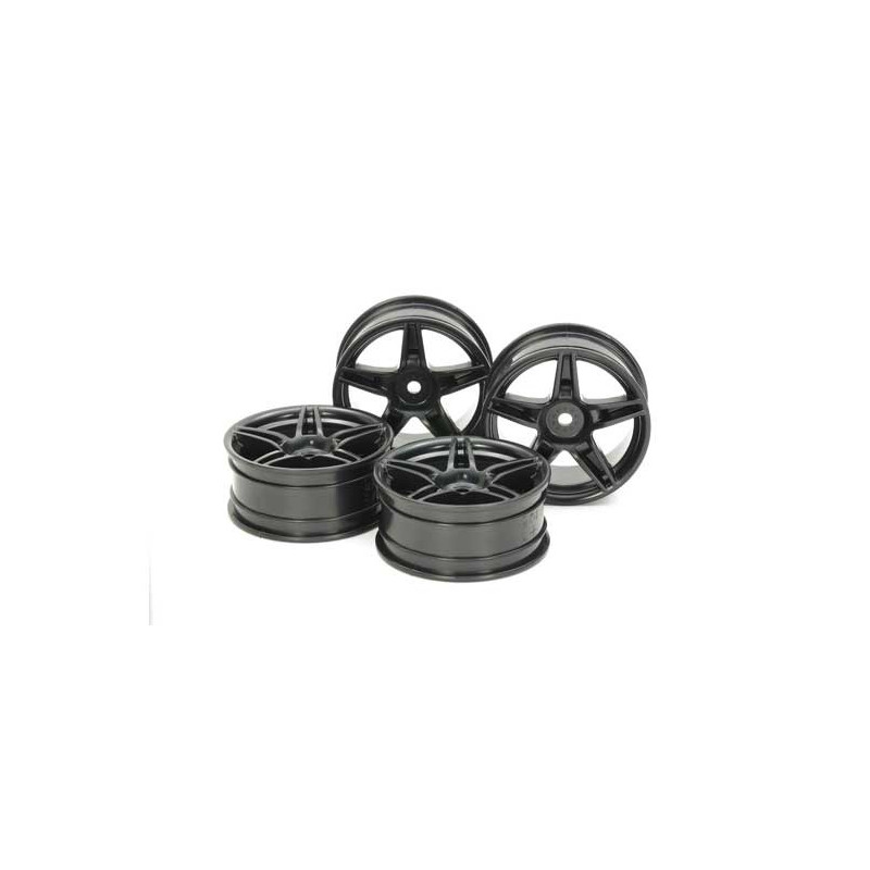 JANTES 24MM +2mm Noires TAMIYA