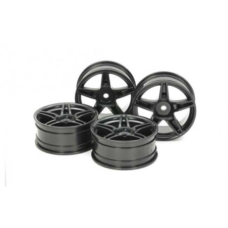 JANTES 24MM +2mm Noires TAMIYA