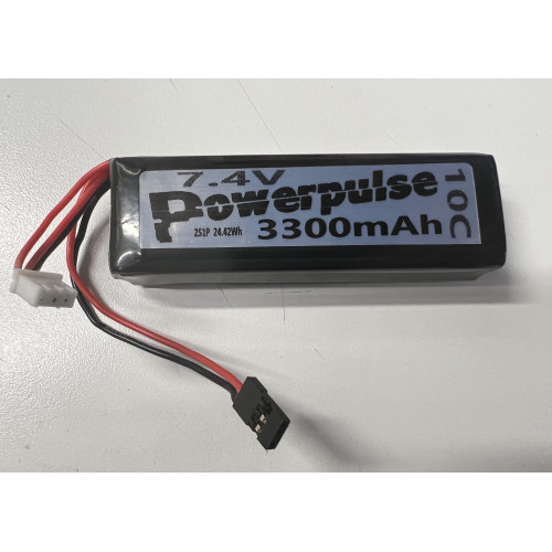 Powerpulse LiPo 2s 3300mAh - Émetteur / Récepteur