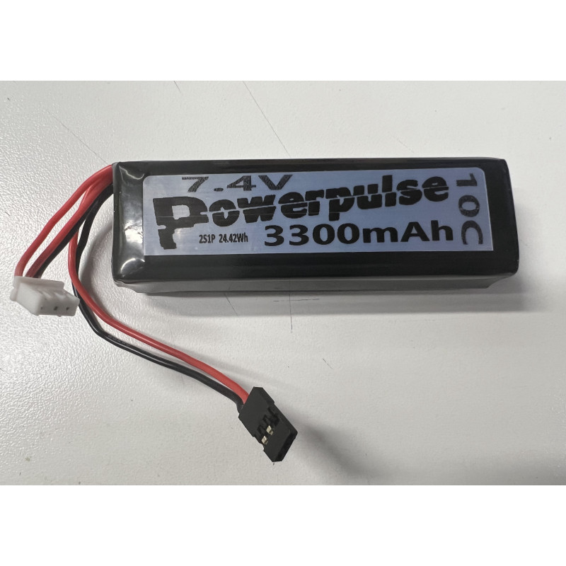 Powerpulse LiPo 2s 3300mAh - Émetteur / Récepteur