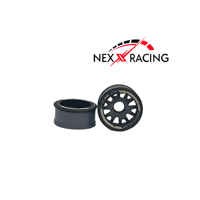 Nexx Racing "JUD" Jantes AV 2wd (2) "carbon-fiber" - OFFSET 0